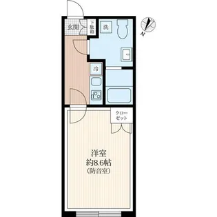 東京都板橋区大和町【マンション】の間取り