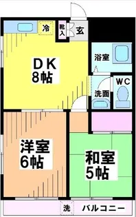 東京都杉並区成田西2【マンション】の間取り