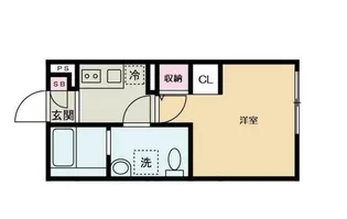 ラヴィーダ東長崎【4階】の間取り