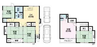 熊本県熊本市北区兎谷1【一戸建】の間取り