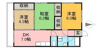 坂本ビル【3階】の間取り