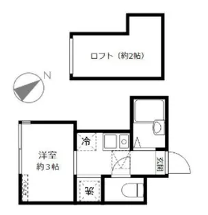 メゾン・オウル【1階】の間取り