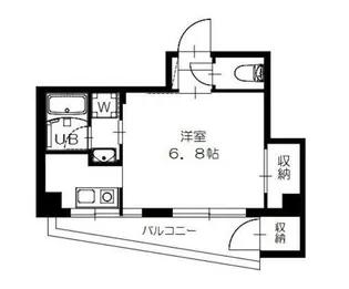 井の頭8号館【4階】の間取り