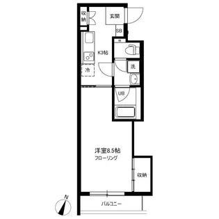 プレシオ【1階】の間取り
