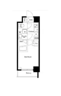 ハーモニーレジデンス武蔵小杉#002【3階】の間取り