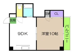 グローバル【3階】の間取り