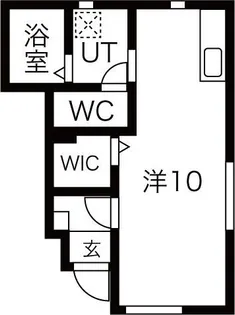 ル・メイユール尼沼C棟【1階】の間取り
