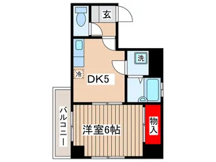 ミストラルナカムラ【4階】の間取り