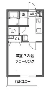 ブルーマール【2階】の間取り
