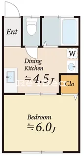 第5白王荘【1階】の間取り
