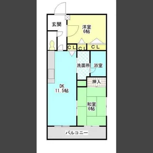 FURUTAビル【4階】の間取り