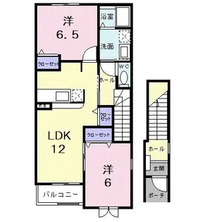 フェリチターレ【2階】の間取り