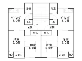 メゾンド松田A棟【1階】の間取り