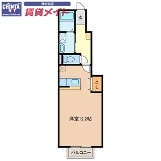 T・H NOVA【1階】の間取り