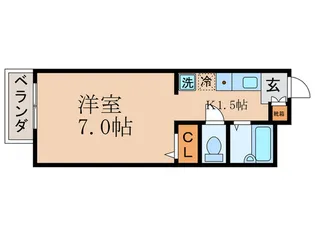 アルペンローゼ【2階】の間取り