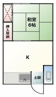 平井荘【1階】の間取り