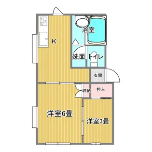 ミルフィーユ【2階】の間取り