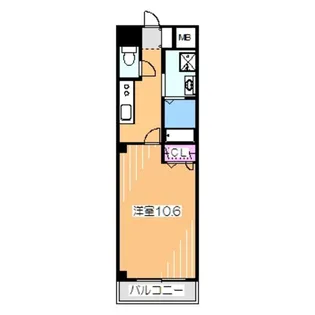 TKアンバーコート野尻【2階】の間取り