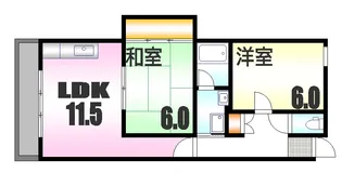 ラム・オブ・グローリー【4階】の間取り