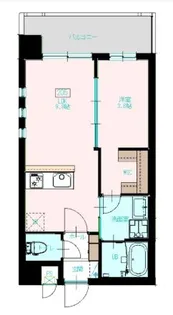 ADORE SMS【4階】の間取り