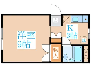 コンフォ-ト柏木【1階】の間取り