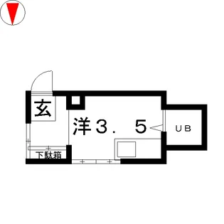 佐藤ビル1【1階】の間取り