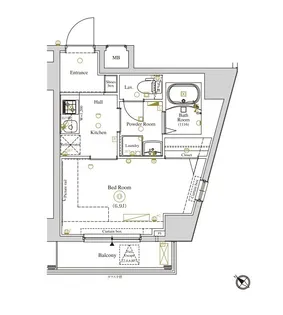 アークマーク田端GR【7階】の間取り