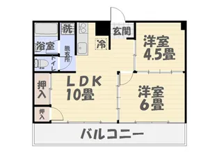 神田橋ビル【4階】の間取り