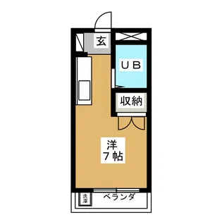 シャトル小林【2階】の間取り