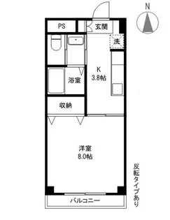 コーポラスSEIYOU【3階】の間取り