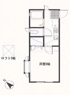 ウエストフィールド【2階】の間取り