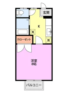 メゾン・ド・ローリエ【2階】の間取り