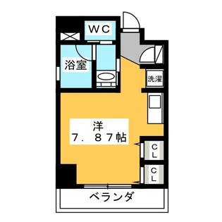 マイスターハウス川崎【8階】の間取り