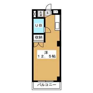 リバティハイツ【3階】の間取り