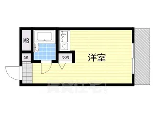 サニーヒル六甲【2階】の間取り