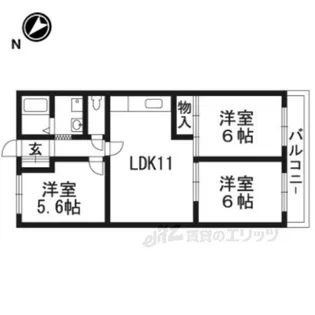 グランヴィアSJ【3階】の間取り