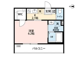 グランパレス大袋【3階】の間取り