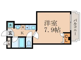 メゾン・ド・ポアン【2階】の間取り