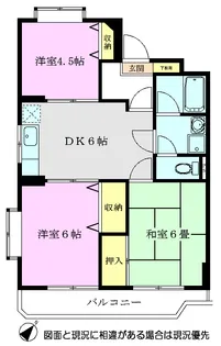 エクセル・ド・シオノ【2階】の間取り