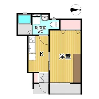 レセナ緑町B【1階】の間取り