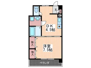 グリ-ンヒルズ【3階】の間取り