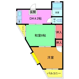 大竹ビル【2階】の間取り