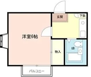 パークサイド東川口【2階】の間取り