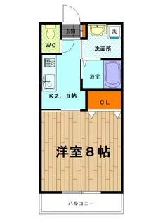 グラン・ディア【1階】の間取り