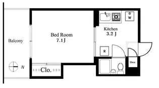 第7ゆたかビル【2階】の間取り