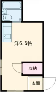 フナモトコーポ【1階】の間取り