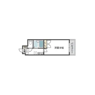 Raffine御所西【2階】の間取り