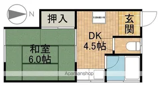 東山荘【1階】の間取り