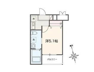 MELLAS川口【3階】の間取り