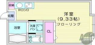 ホワイトメゾン山久【4階】の間取り
